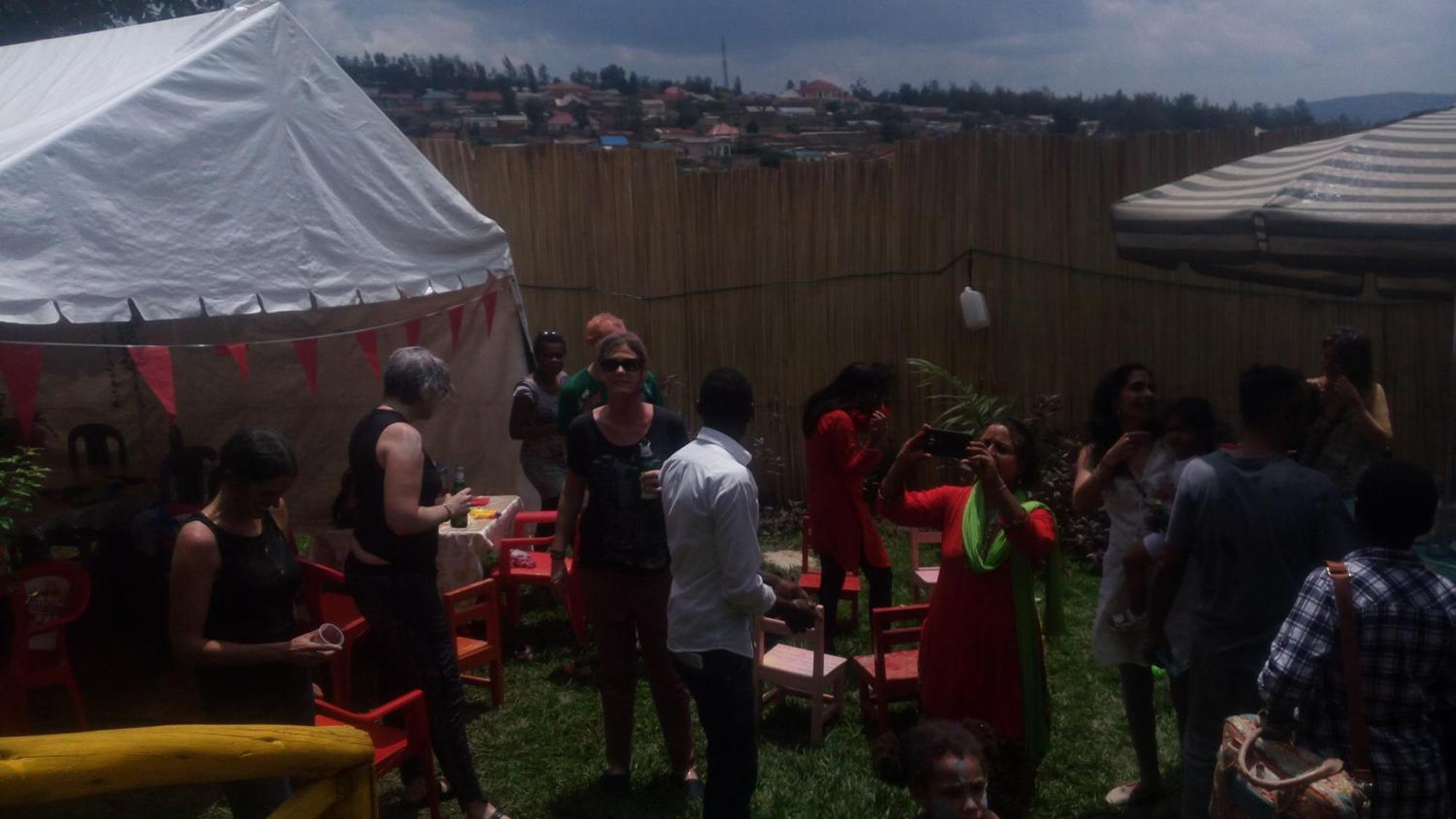 Colours Club And Spa Kigali Exterior foto